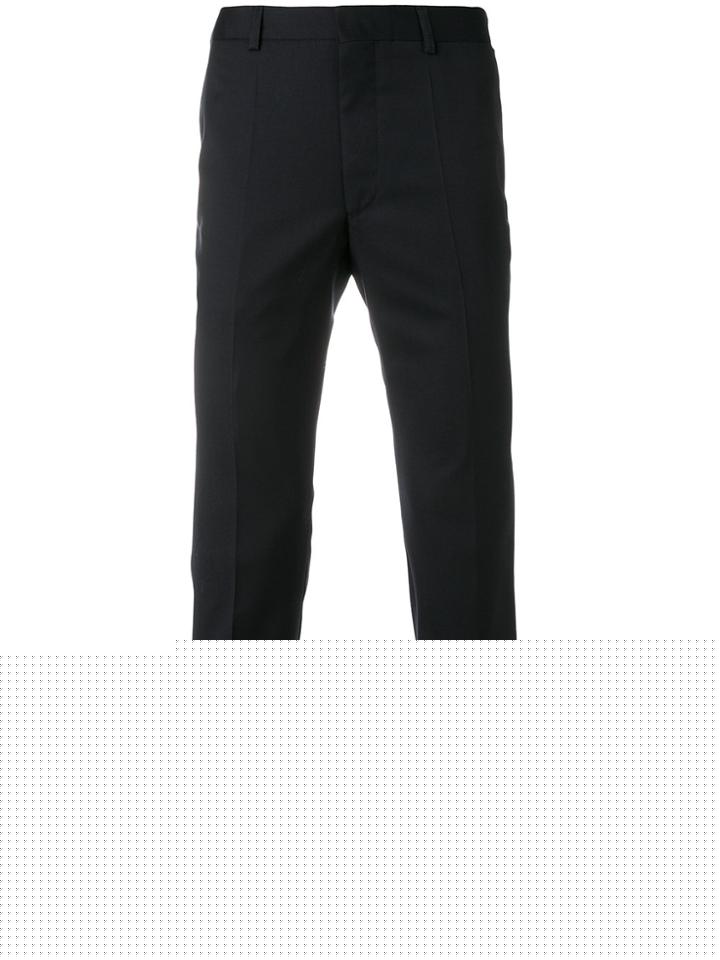 Caruso Classic Tailored Trousers - Blue