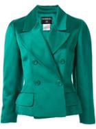 Chanel Pre-owned Double Breasted Blazer - Green