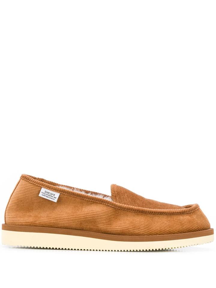 Suicoke Suicoke Og105comab 13 Brown Leather/fur/exotic Skins->leather