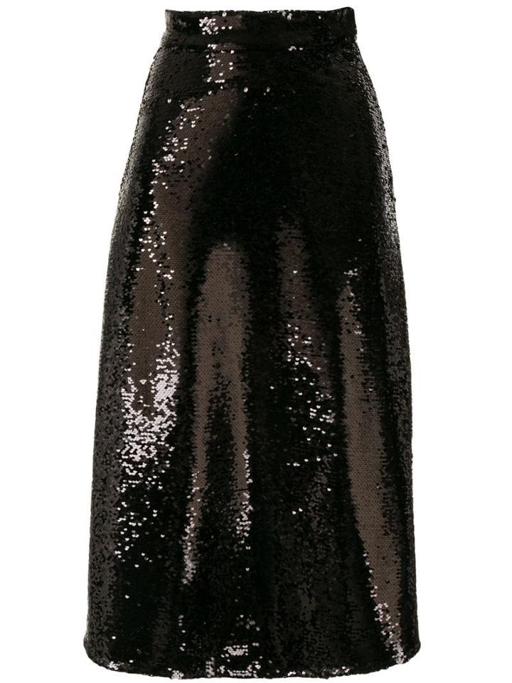 Co Wide Leg Trousers - Black