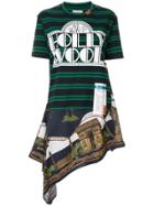 Maison Mihara Yasuhiro Multi-panel T-shirt Dress - Green