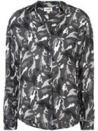 L'agence Camouflage Print Shirt - Grey