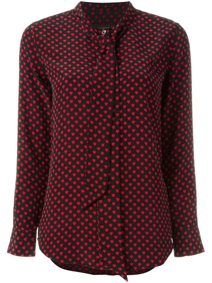 Equipment By Kate Moss Polka Dot Blouse