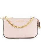 Michael Michael Kors Chain Detail Clutch - Pink