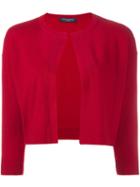 Piazza Sempione Shortsleeved Turtleneck Jumper, Women's, Size: 44, Red, Silk/cashmere/virgin Wool