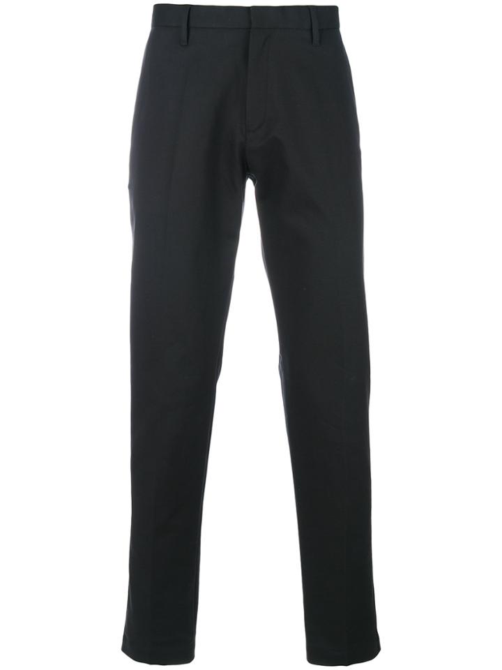 Emporio Armani Flap Pocket Tailored Trousers - Black