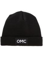 Omc Logo Embroidered Beanie - Black