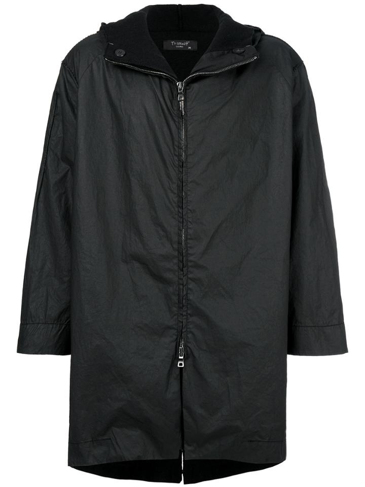 Transit Layered Water Resistant Coat - Black