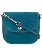 Michael Michael Kors Mott Dome Crossbody Bag - Blue