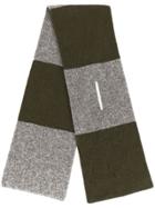 Universal Works Striped Fine Knit Scarf - Green