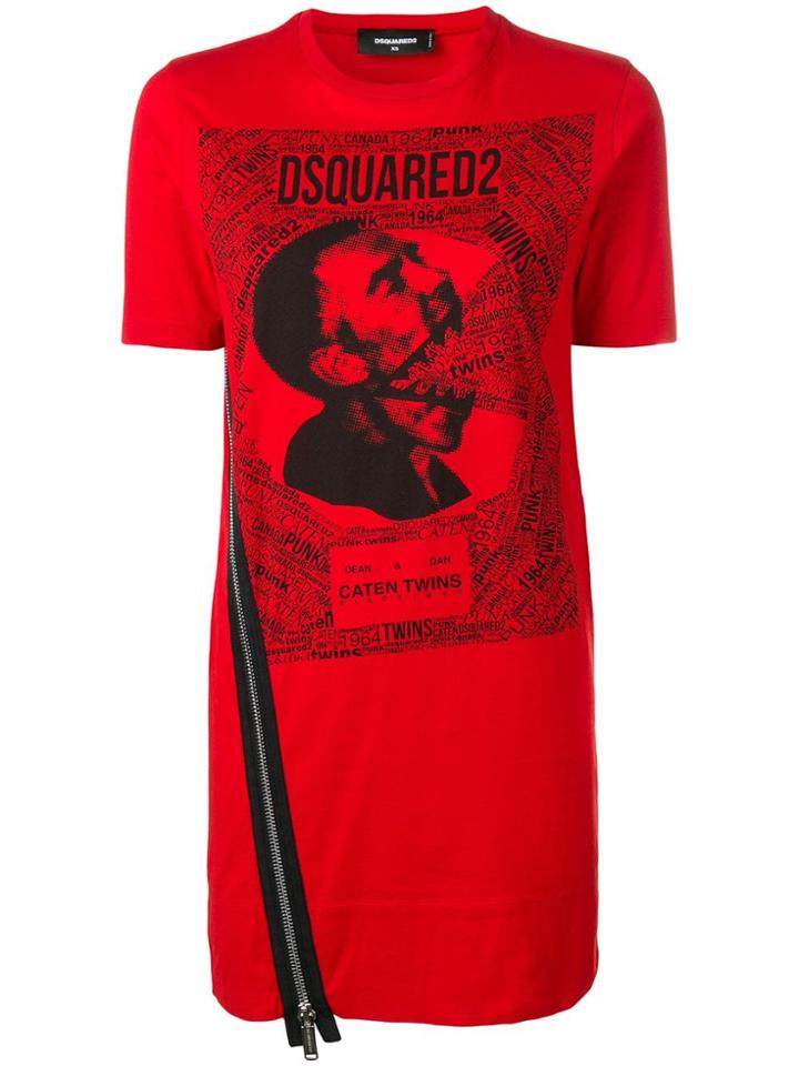 Dsquared2 Print Shift Dress