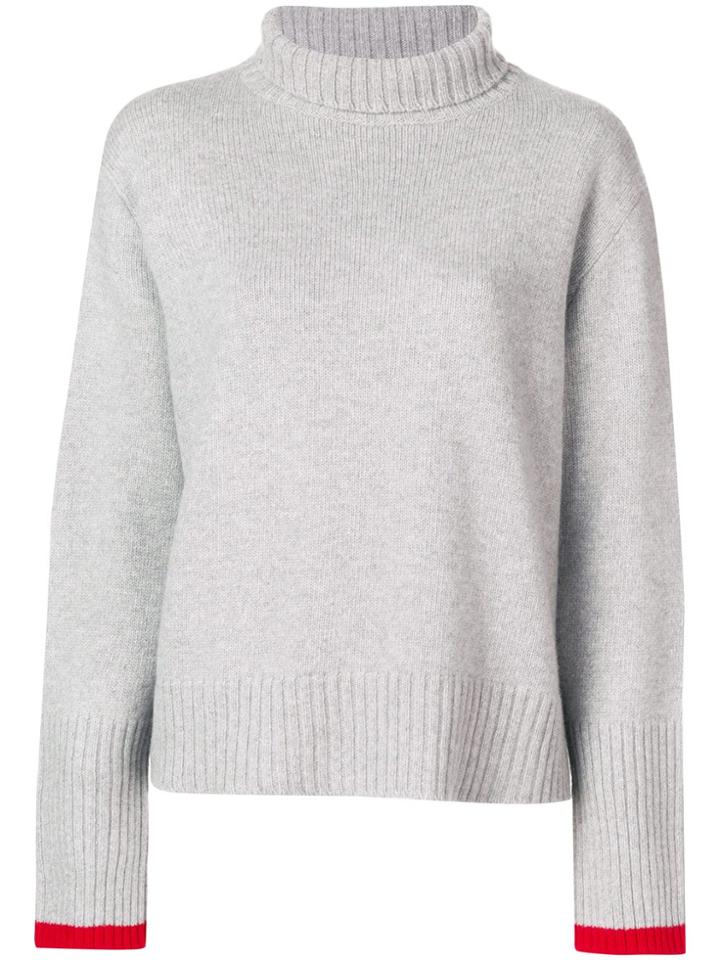 Zanone Turtleneck Jumper - Grey