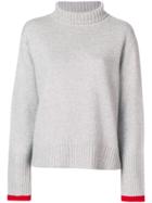 Zanone Turtleneck Jumper - Grey