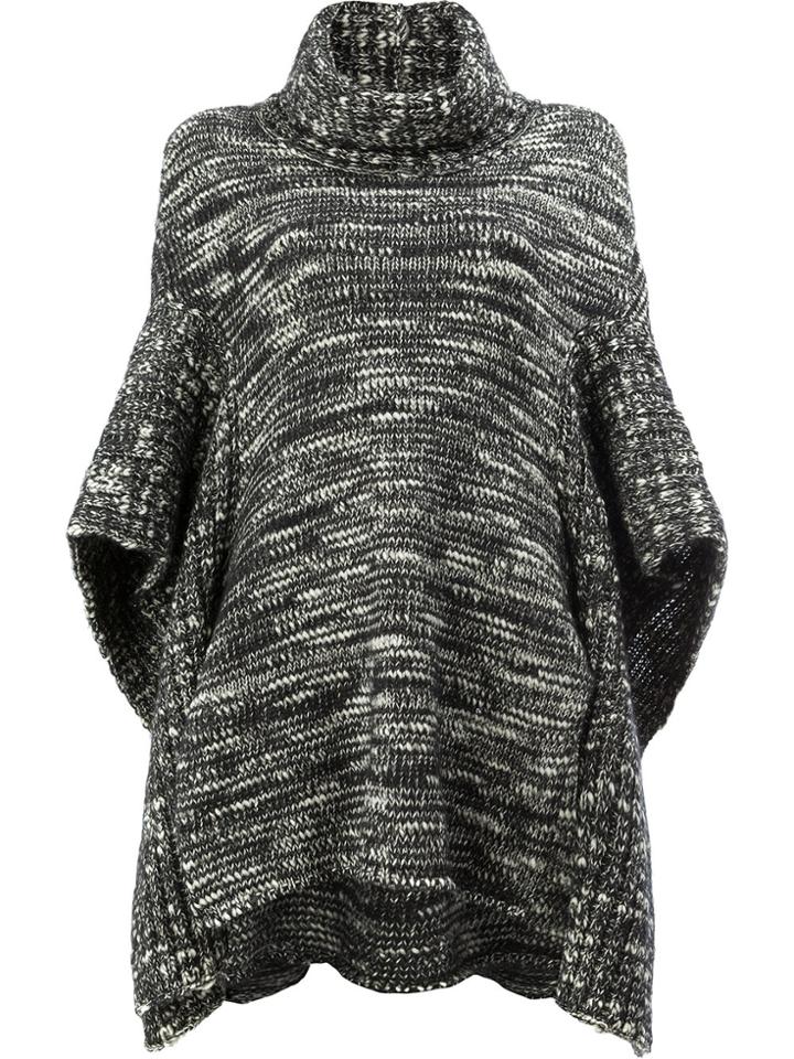 Lost & Found Ria Dunn Knitted Turtleneck Tabard - Multicolour