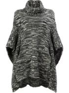 Lost & Found Ria Dunn Knitted Turtleneck Tabard - Multicolour