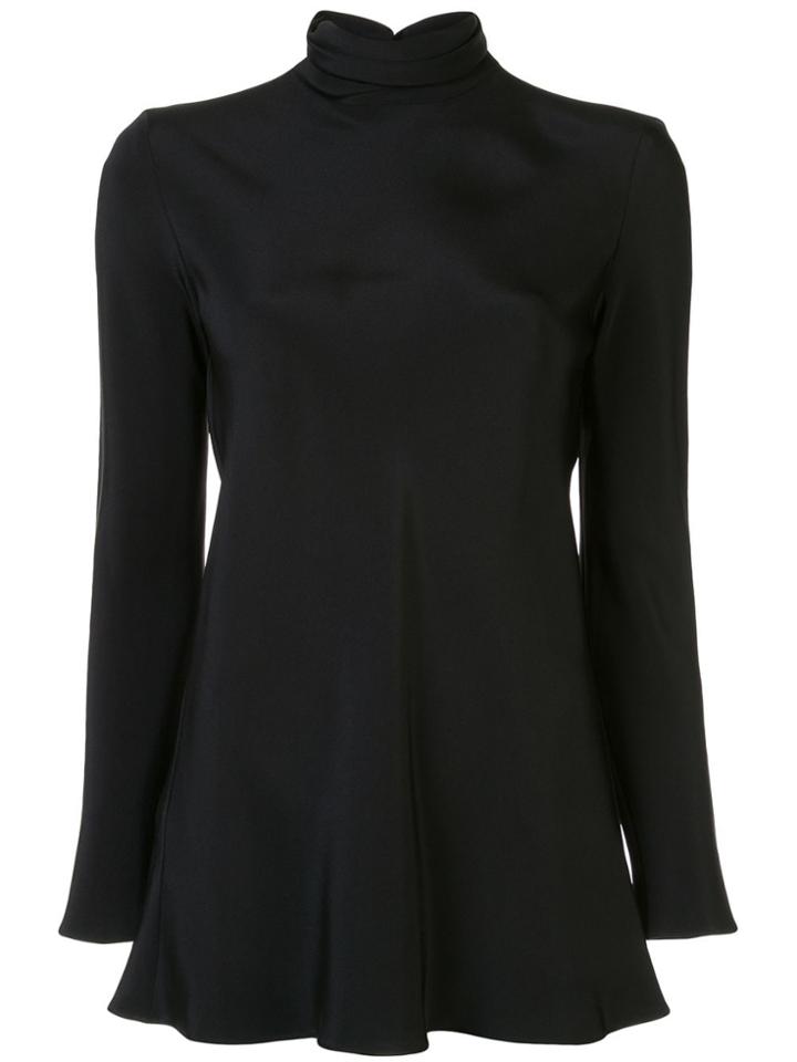 Peter Cohen Roll-neck Top - Black