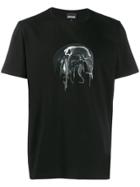 Just Cavalli Art Print T-shirt - Black