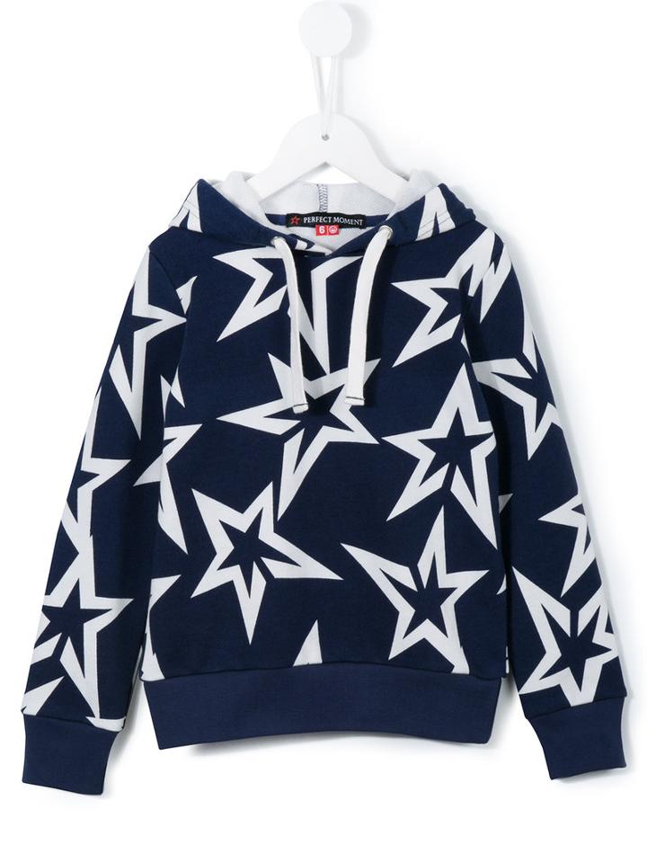 Perfect Moment - Starlight Hoodie - Kids - Cotton - 10 Yrs, Blue