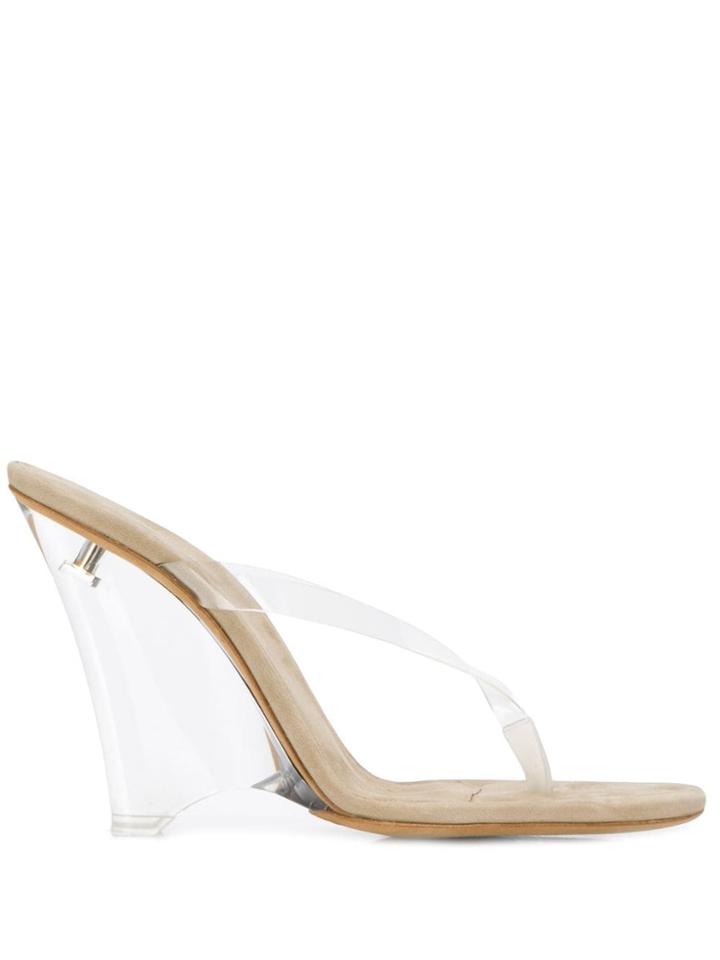 Yeezy Wedge Heel Mules - Neutrals