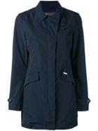 Woolrich - Flap Pocket Coat - Women - Polyamide/polyester - L, Women's, Blue, Polyamide/polyester