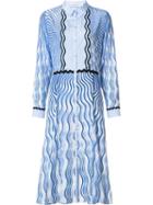 Mary Katrantzou 'silcott Snuffbox' Dress, Women's, Size: 12, Blue, Silk