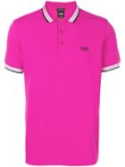 Boss Hugo Boss Trimmed Polo Shirt - Pink