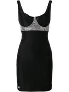 Philipp Plein Studded Bodycon Dress - Black