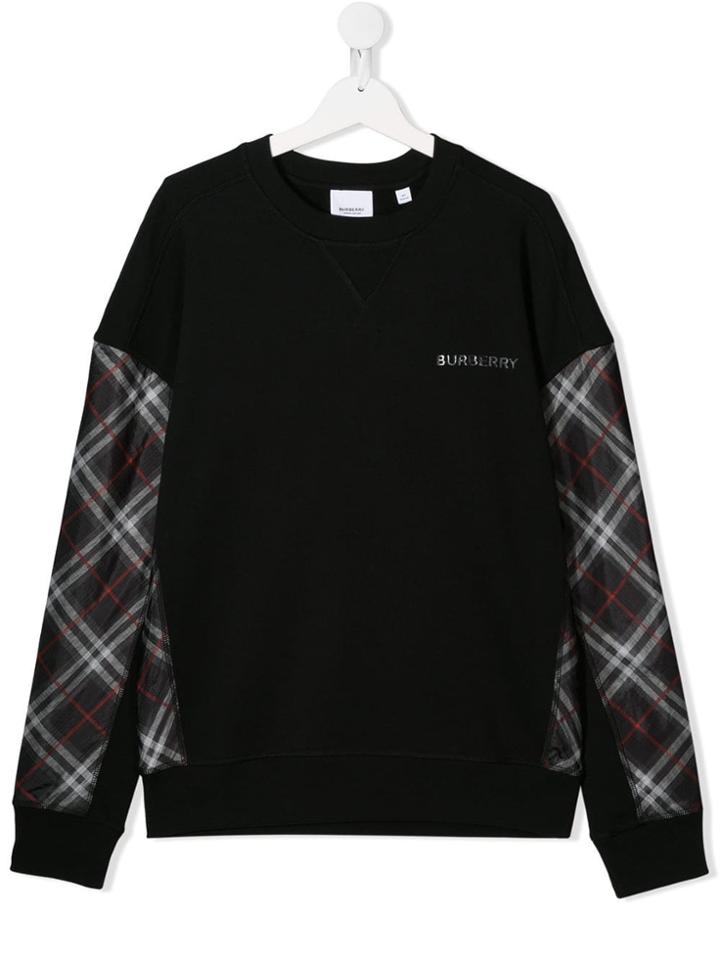 Burberry Kids Logo T-shirt - Black