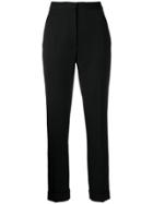 Stella Mccartney Turn Up Cuffs Trousers - Black