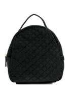 Tosca Blu Quilted Small Backpack - Black