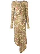Preen By Thornton Bregazzi Floral Print Dress - Green