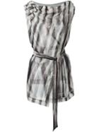 Vivienne Westwood Anglomania Striped Belted Blouse