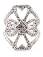 Loree Rodkin Diamond Maltese Cross Ring