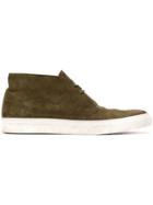 Holland & Holland High-top Lace-up Shoes - Green