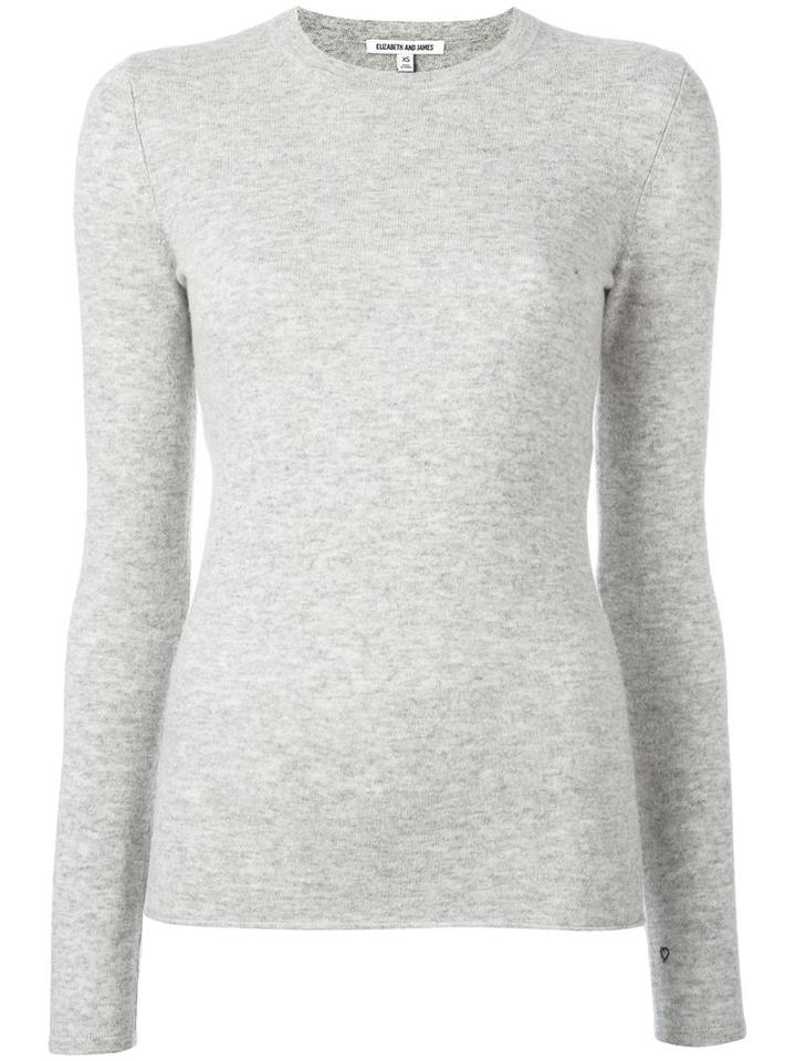 Elizabeth And James Bella Jumper, Women's, Size: Medium, Grey, Nylon/viscose/cashmere/wool