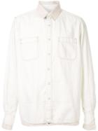 Sacai Stitching Detail Shirt - White