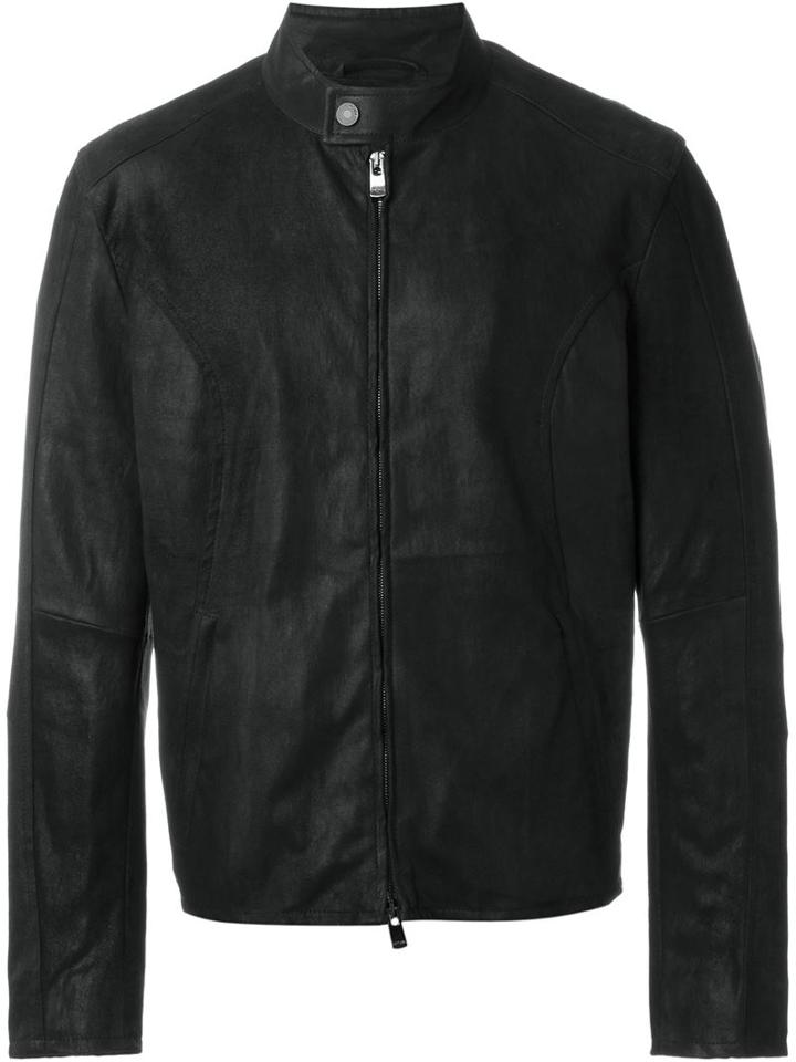 Drome Band Collar Zipped Jacket