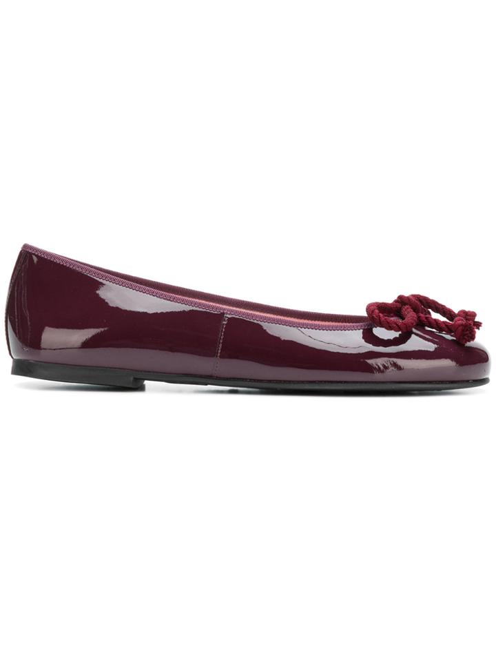 Pretty Ballerinas Ballerina Flats - Red