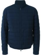 Moncler Zipped Padded Jacket, Men's, Size: 3, Blue, Polyamide/spandex/elastane/goose Down