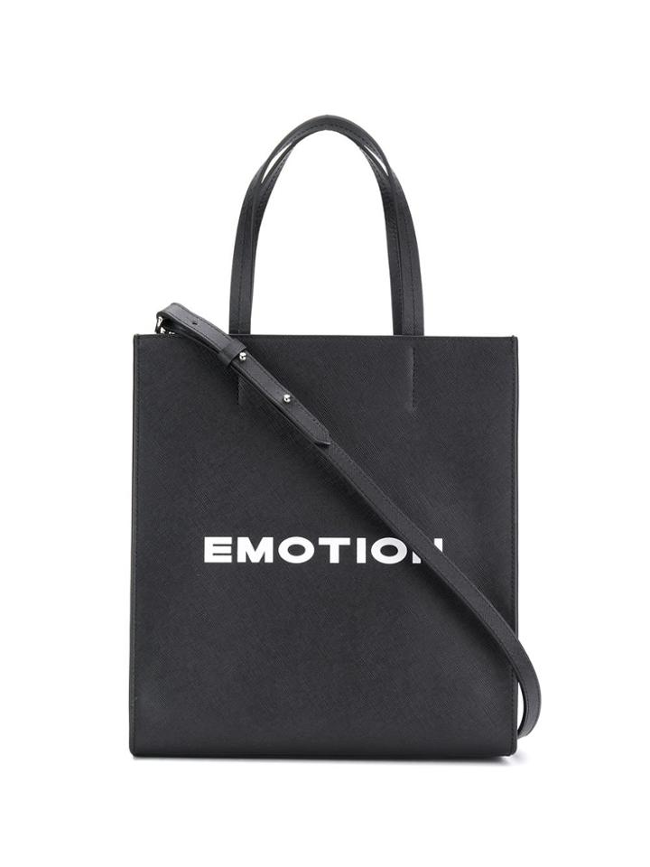Ash Scarlet Tote - Black