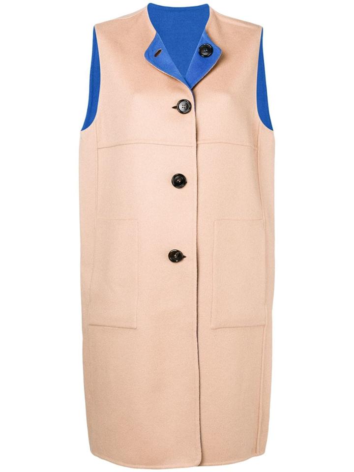 Marni Longline Gilet - Brown