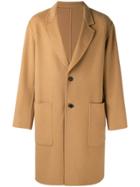 Ami Alexandre Mattiussi Oversized Coat - Nude & Neutrals