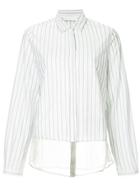 Fabiana Filippi Layered Pinstripe Shirt - White