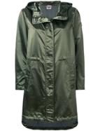 Colmar Hooded High Shine Coat - Green