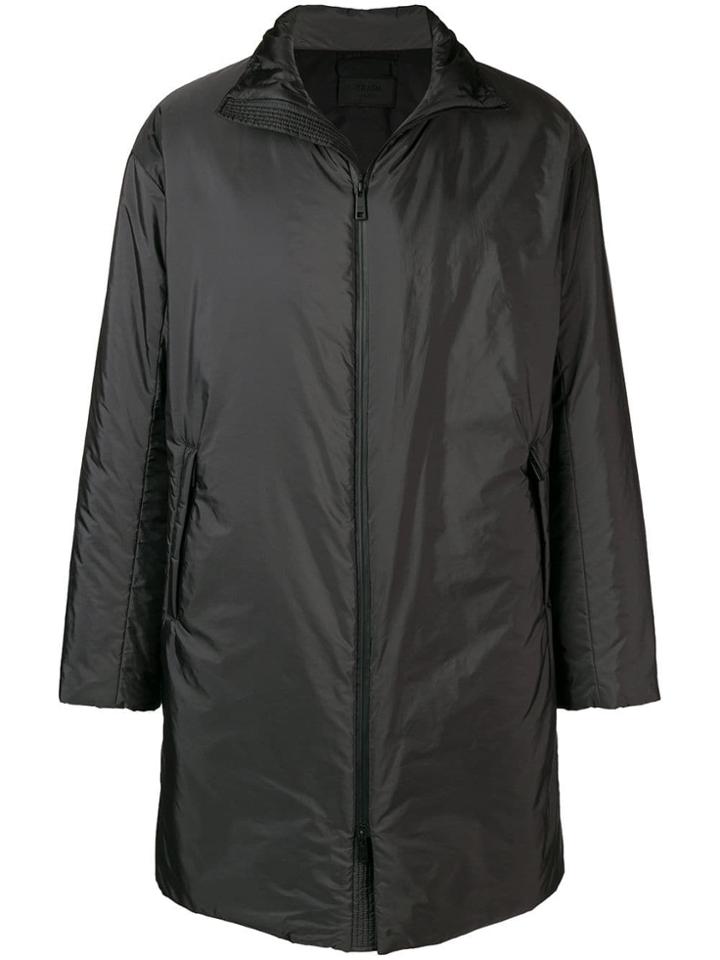 Prada Padded Coat - Grey