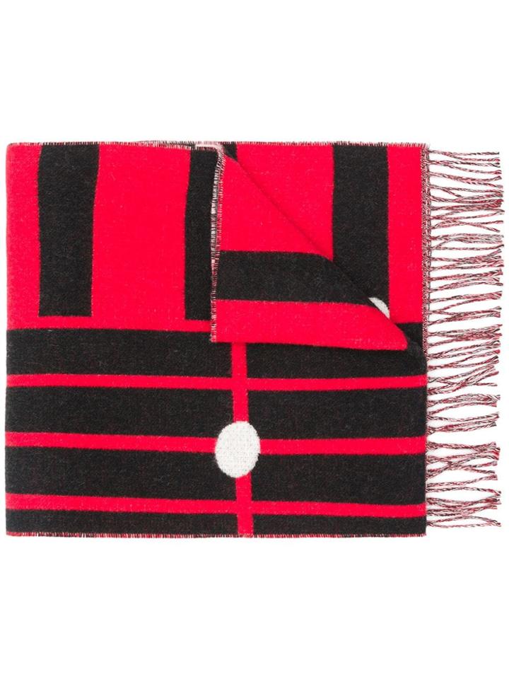 Henrik Vibskov Branded Scarf - Red