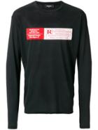 Dsquared2 Label Printed T-shirt - Black