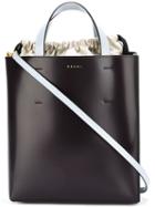 Marni Small Museo Tote, Women's, Green, Leather