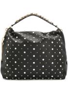 Jimmy Choo Callie Slouchy Tote - Black