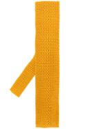 Tom Ford Woven Bow-tie - Yellow & Orange